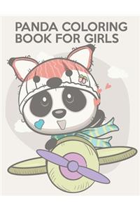 Panda Coloring Book For Girls