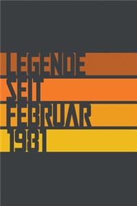 Legende seit Februar 1981