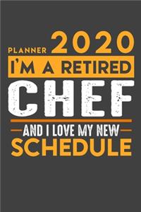 Planner 2020 for retired CHEF