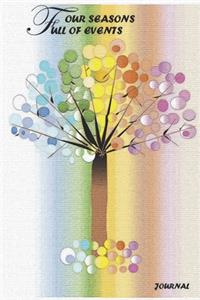 Four seasons, Full of events Journal