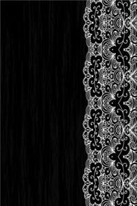 black book with ruffles
