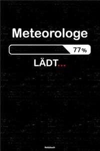 Meteorologe Lädt... Notizbuch