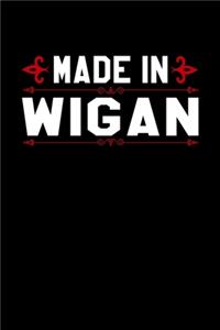 Notizbuch Made in Wigan