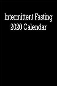 Intermittent Fasting 2020 Calendar