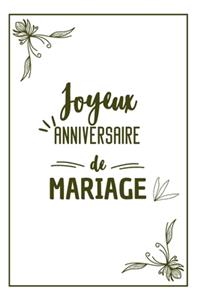 Joyeux Anniversaire De Mariage, Calepin