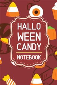 Halloween Candy Notebook
