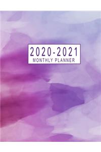 2020-2021 Monthly Planner