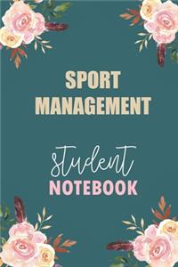 Sport Management Student Notebook