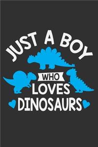 Just A Boy Who Loves Dinosaurs