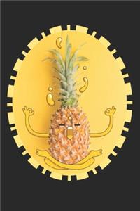 Funny Yoga Pineapple Meditation