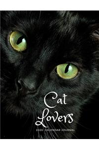 Cat Lovers 2020 Calendar Journal