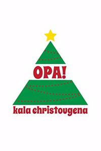 OPA! Kala Christougena Notebook (White Cover)