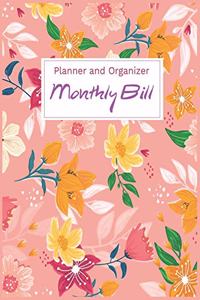 2020 Monthly Bill Planner and Organizer (Volume 9)