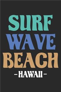Surf Wave Beach Hawaii