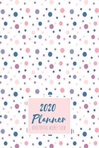 2020 Planner Horizontal Weekly View
