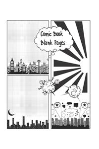 Comic Book Blank Pages