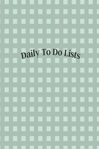 Daily To Do Lists