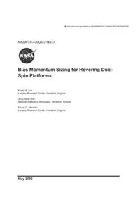 Bias Momentum Sizing for Hovering Dual-Spin Platforms