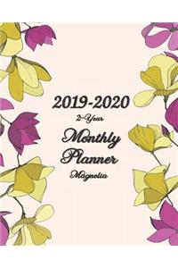 2019-2020 Magnolia 2-Year Monthly Planner