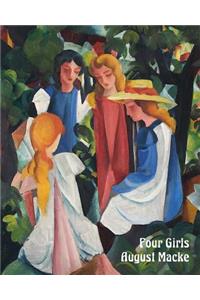 Four Girls (August Macke) - Notebook/Journal
