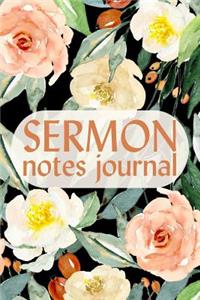 Sermon Notes Journal