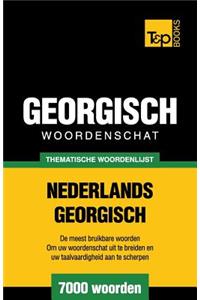 Thematische woordenschat Nederlands-Georgisch - 7000 woorden