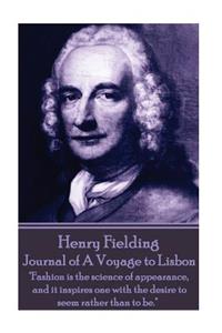 Henry Fielding - Journal of A Voyage to Lisbon