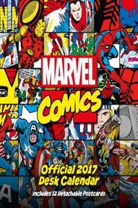 Marvel Comics Official 2017 Desk Easel Calendar