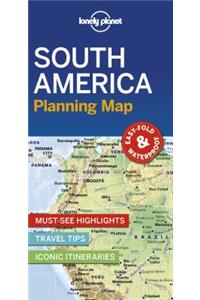 Lonely Planet South America Planning Map