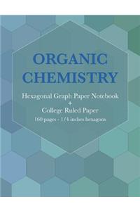 Organic Chemistry Hexagonal Graph Paper Notebook