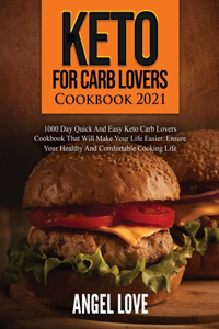 Keto for Carb Lovers Cookbook 2021
