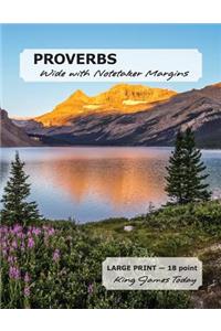 PROVERBS Wide with Notetaker Margins