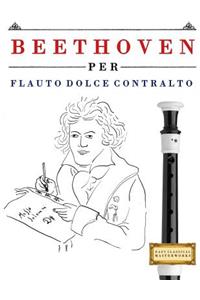 Beethoven Per Flauto Dolce Contralto