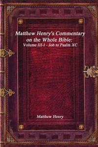 Matthew Henry's Commentary on the Whole Bible