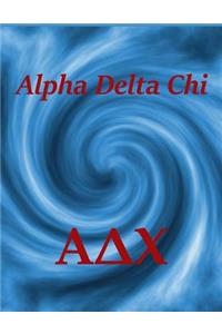 Alpha Delta Chi: Blank Notebook / Sketch / Drawing Book - 8.5 X 11 Paper - Unlined Journal - 100 Pages