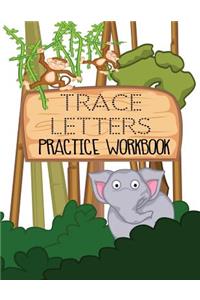 Trace Letters Practice Workbook