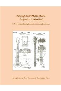 Passing Lane Music Studio Songwriter's Notebook