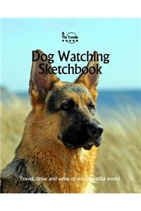 Dog Watching Sketchbook