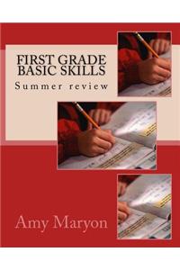 Summer review of First Grade Basic Skills