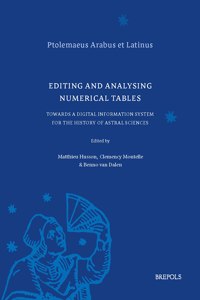 Editing and Analysing Numerical Tables