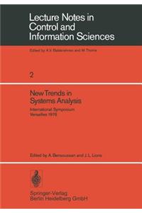 New Trends in Systems Analysis