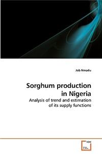 Sorghum production in Nigeria