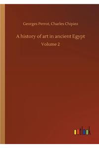 A history of art in ancient Egypt