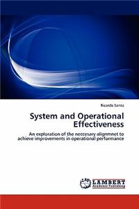 System and Operational Effectiveness