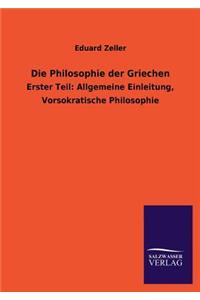 Die Philosophie der Griechen