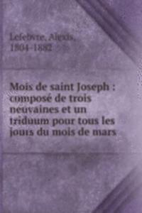 Mois de saint Joseph