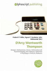 D'Arcy Wentworth Thompson