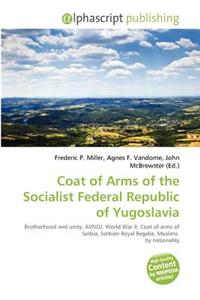 Coat of Arms of the Socialist Federal Republic of Yugoslavia