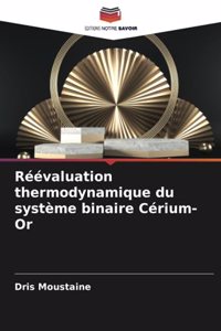 Réévaluation thermodynamique du système binaire Cérium-Or