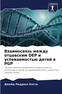 Взаимосвязь между отцовским DEP и успеваем&#
